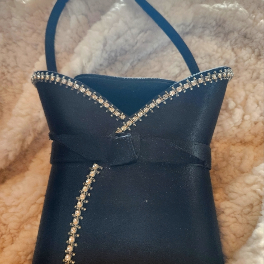 Vintage silhouette evening handbag